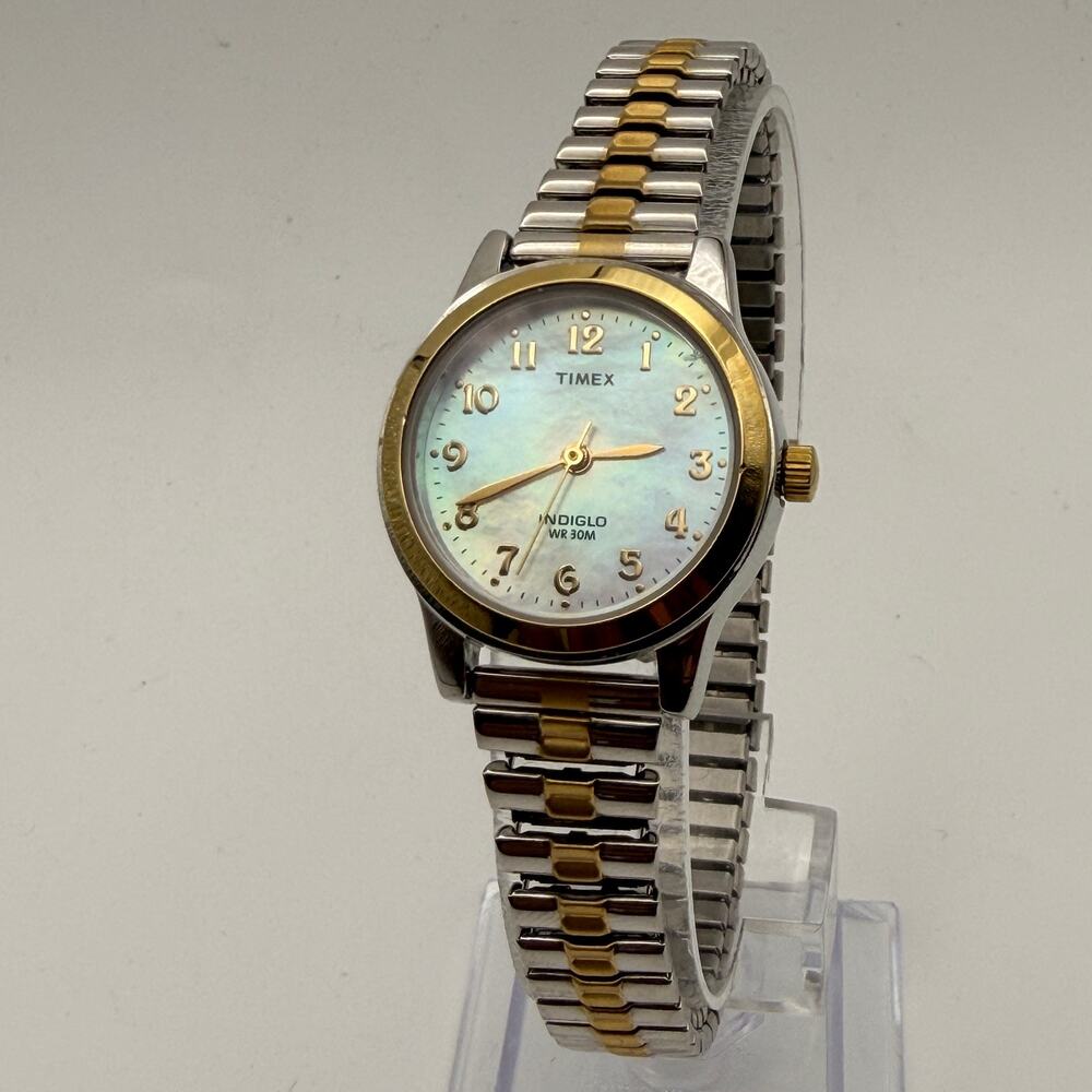Timex Women's Two-Tone Essex Avenue Expansion Watch, Working